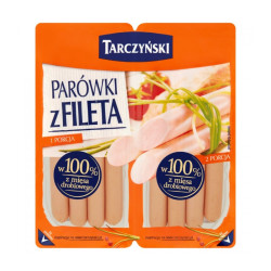 TARCZYNSKI Parowki z Fileta z indyka 160g